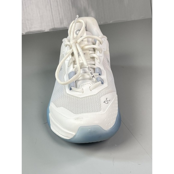 On Cloud Roger Advantage Pro Shoes Womens Size 7.5 White Chambray Tennis - Picture 4 of 12